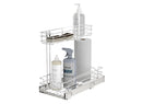 REV A SHELF : Two-Tier Undersink Steel Wire Pullout Organizer