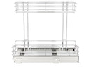 REV A SHELF : Two-Tier Undersink Steel Wire Pullout Organizer