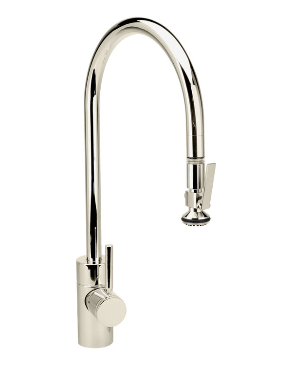 Waterstone Contemporary Extended Reach PLP Pulldown Faucet – Lever Sprayer MODEL NO. 5700