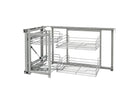 REV A SHELF : Sliding 4-shelf Wire Blind Corner Cabinet Organizer