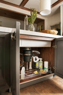 REV A SHELF : 33" Steel Undersink U-Shape Pullout Organizer w/ Soft-Close
