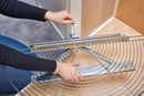 REV A SHELF : Wire Pivot Out Half-Moon Single-Shelf Organizer for Blind Corner Cabinets
