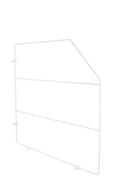 REV A SHELF : Single Baking Sheet organizer for Wall/Base Cabinets