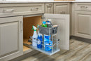 REV A SHELF : Undersink Pullout Cleaning Organizer w/ Soft-Close