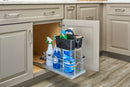 REV A SHELF : Undersink Pullout Cleaning Organizer w/ Soft-Close