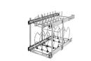 REV A SHELF : Two-Tier Steel Wire Pullout Cookware Cabinet Organizer