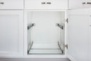 REV A SHELF : Two-Tier Steel Wire Pullout Cookware Cabinet Organizer