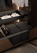 REV A SHELF : 19-3/4" - 30-1/2" Adjustable Rollout Edge Frame - 16" Depth