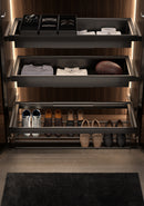 REV A SHELF : 19-3/4" - 30-1/2" Adjustable Rollout Edge Frame - 20" Depth