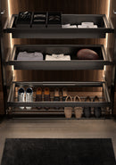 REV A SHELF : 31-1/2" - 42-1/4" Adjustable Rollout Edge Frame - 20" Depth