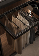 REV A SHELF : Pants Organizer Edge Insert w/ Skirt Hooks - 16" Depth, (10-pack)