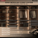 REV A SHELF : Pants Organizer Edge Insert w/ Skirt Hooks - 20" Depth, (10-pack)