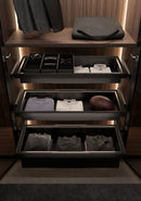 REV A SHELF : 4 Space Edge Case - 16" Depth