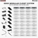 REV A SHELF : Pocket Emptier Edge Case - 16" Depth