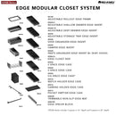 REV A SHELF : Trimmable Non-Slip Edge Mat - 20" Depth