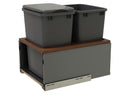 REV A SHELF : Legrabox Pullout Double Waste Container w/ Soft-Close