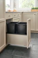 REV A SHELF : Legrabox Pullout Double Waste Container w/ Soft-Close
