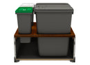 REV A SHELF : Legrabox Pull Out Waste Container w/Soft Close