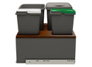 REV A SHELF : Legrabox Pull Out Waste Container w/Soft Close