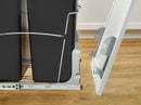 REV A SHELF : Adjustable Door Mount Bracket for Rev-A-Shelf® Pullout Waste Containers and Organizers