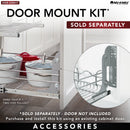 REV A SHELF : Single-Tier Bottom Mount Pullout Steel Wire Organizer