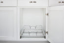 REV A SHELF : Single-Tier Bottom Mount Pullout Steel Wire Organizer