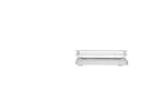 REV A SHELF : Single-Tier Bottom Mount Pullout Steel Wire Organizer