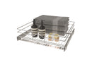 REV A SHELF : Single-Tier Bottom Mount Pullout Steel Wire Organizer