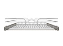 REV A SHELF : Single-Tier Bottom Mount Pullout Steel Wire Organizer