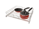 REV A SHELF : Single-Tier Bottom Mount Pullout Steel Wire Organizer