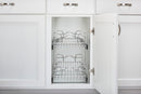 REV A SHELF : Two-Tier Bottom Mount Pullout Steel Wire Organizer