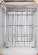 REV A SHELF : Two-Tier Bottom Mount Pullout Steel Wire Organizer