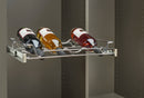 REV A SHELF : Deluxe Pullout Wine Rack for Custom Walk-In Pantry Cabinet Storage
