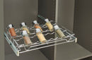 REV A SHELF : Deluxe Pullout Pantry Spice Organizer for Custom Walk-In Pantry Storage (5-pack)