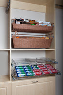 REV A SHELF : Deluxe Pullout Pantry Spice Organizer for Custom Walk-In Pantry Storage (5-pack)
