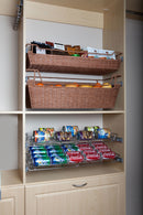REV A SHELF : Deluxe Pullout Pantry Spice Organizer for Custom Walk-In Pantry Storage (5-pack)