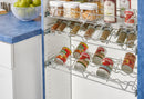 REV A SHELF : Deluxe Pullout Pantry Spice Organizer for Custom Walk-In Pantry Storage