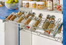 REV A SHELF : Deluxe Pullout Pantry Spice Organizer for Custom Walk-In Pantry Storage