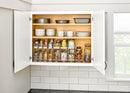 REV A SHELF : 5" Single-Tier Wide Wire Wall Upright Pullout