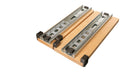 REV A SHELF : 5" Single-Tier Wide Wire Wall Upright Pullout