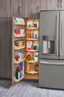 REV A SHELF : Polymer Full-Circle 5-Shelf Lazy Susans for Tall Pantry Cabinets