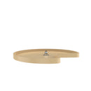 REV A SHELF : Polymer Kidney-Shaped 1-Shelf Lazy Susan w/Bottom Mount Rotating Post for Corner Base Cabinets