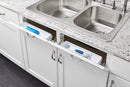 REV A SHELF : Polymer Tip-Out Trays for Sink Base Cabinets