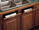 REV A SHELF : Stainless-Steel Tip-Out Trays for Sink Base Cabinets