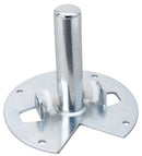 REV A SHELF : Polymer Full-Circle 1-Shelf Lazy Susan w/Bottom Mount Rotating Post for Corner Base Cabinets