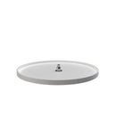 REV A SHELF : Polymer Full-Circle 1-Shelf Lazy Susan w/Bottom Mount Rotating Post for Corner Base Cabinets