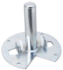 REV A SHELF : Polymer Full-Circle 1-Shelf Lazy Susan w/Bottom Mount Rotating Post for Corner Base Cabinets