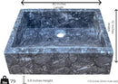 Grey Marble Sink