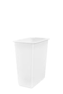 REV A SHELF : 30 qt. White Polymer Replacement Waste Container for Rev-A-Shelf® Pullouts