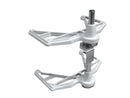 REV A SHELF : Polymer Pivot Out Half-Moon 2-Shelf Organizer for Blind Corner Cabinets